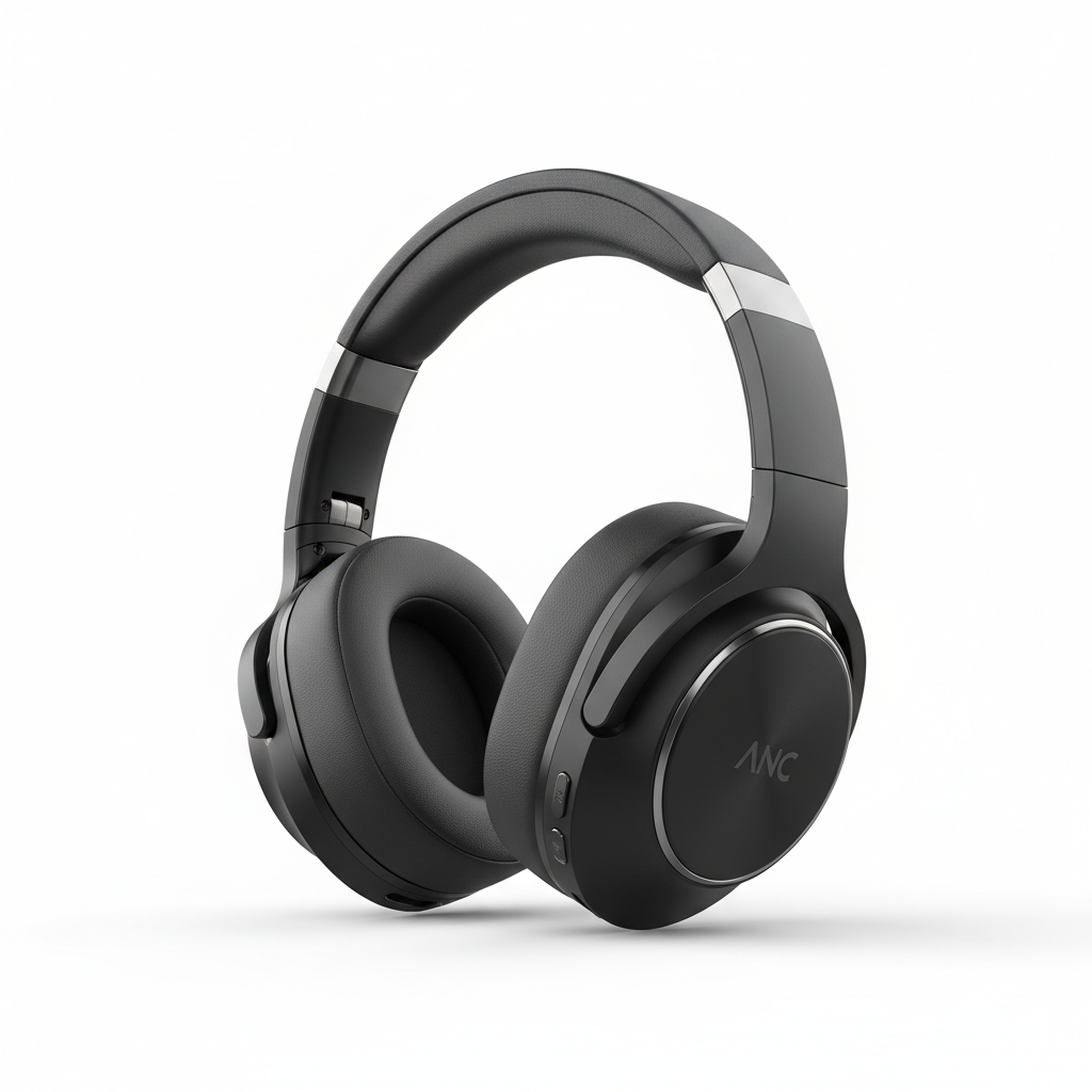 Cuffie Wireless Bluetooth Over-Ear con Cancellazione Rumore